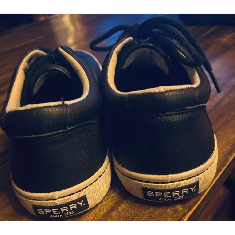 Sperry Men's Cutter Stripper II CVO Leather Sneakers 10.5